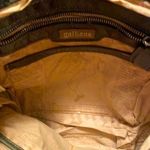 John Galliano small bandolera